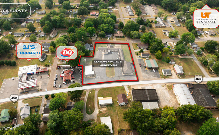 Pictures of Hospitality property located at 551 Elm Street, Martin, TN 38237 for sales - image #1