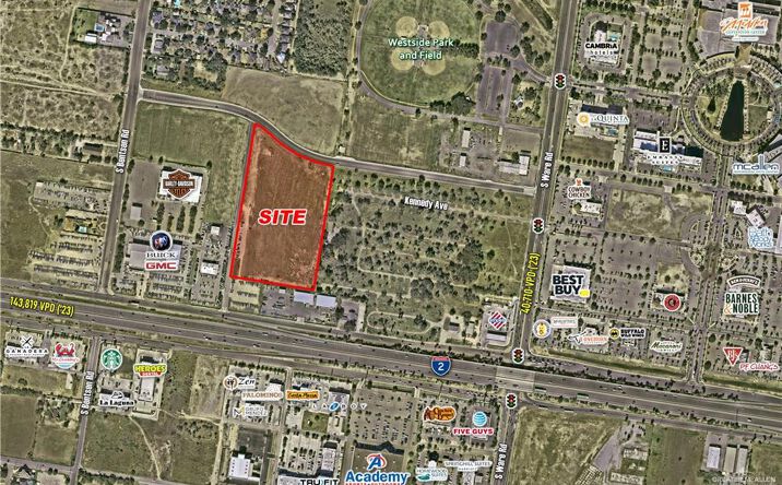 Pictures of Land, Multifamily property located at 00 Kennedy Avenue, McAllen, TX 78501 for sales - image #1