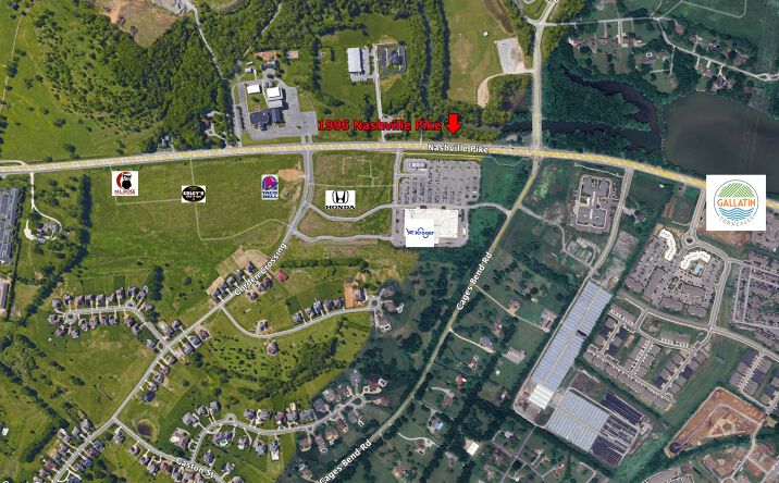 Pictures of Land property located at 1996 Nashville Pike, Gallatin, TN 37066 for sales - image #1