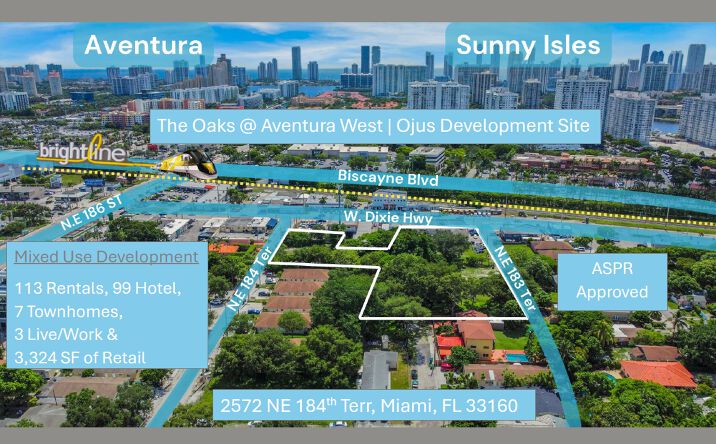 Pictures of Retail, Mixed Use, Land property located at 2572 NE 184th Terrace, North Miami Beach, FL 33160 for sales - image #1