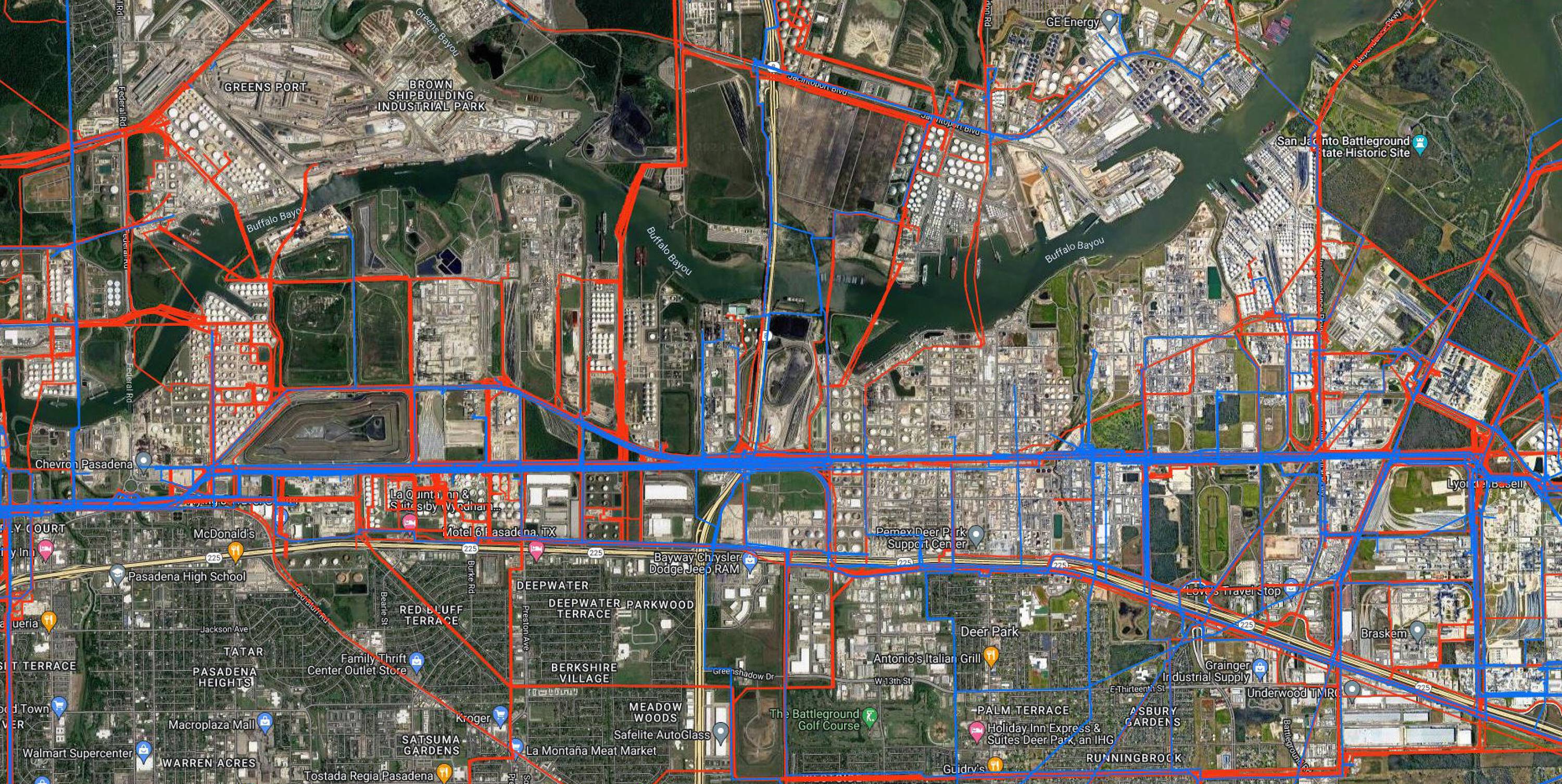 Houston Ammonia Terminal Pipeline