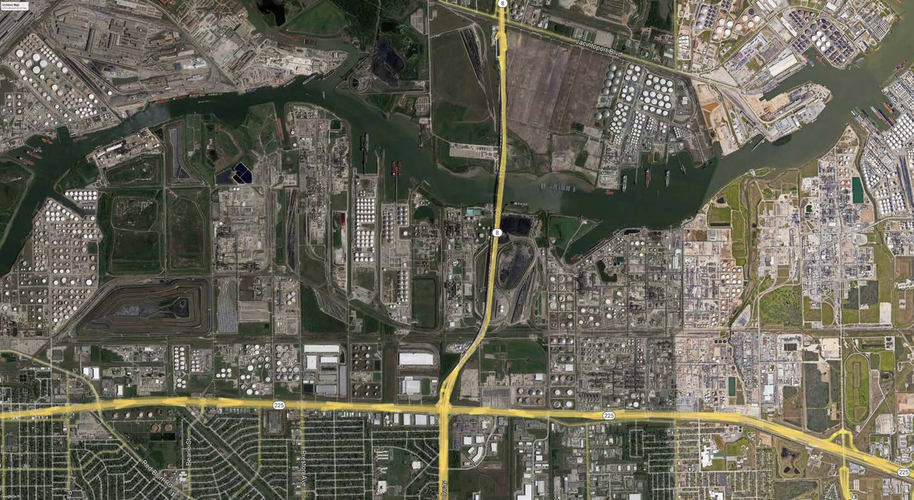 Houston Ammonia Terminal Pipeline