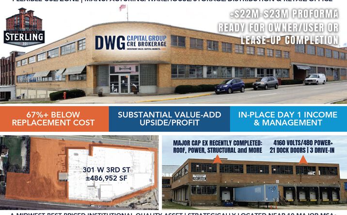 Pictures of Industrial property located at 301 W 3rd St, Sterling, IL 61081 for sales - image #1