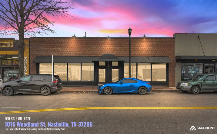 Pictures of Retail property located at 1016 Woodland St, Nashville, TN 37206 for sales - image #1