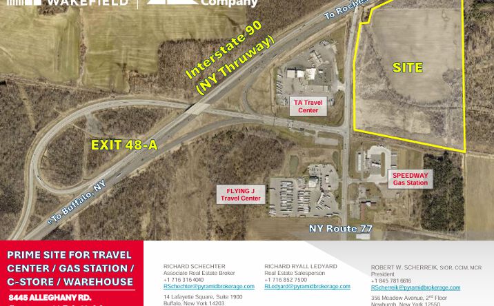 Pictures of Land property located at 8445 Alleghany Rd, Corfu, NY 14036 for sales - image #1
