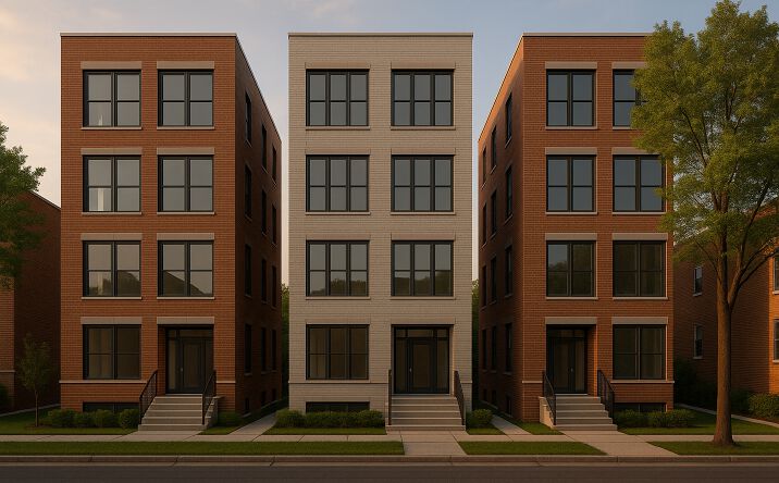 Pictures of Land, Multifamily property located at 6114 N Richmond St, Chicago, IL 60659 for sales - image #1