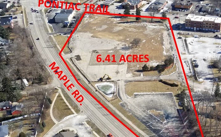 Pictures of Land property located at 615 N Pontiac Trail, Walled Lake, MI 48390 for sales - image #1