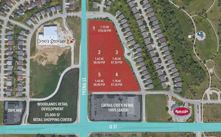 Pictures of Land property located at 192nd & Q Street (NEC), Omaha, NE 68135 for sales - image #1