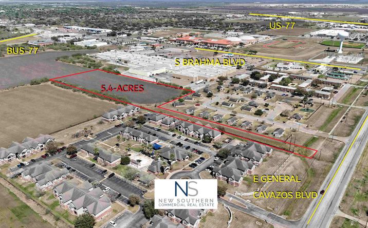 Pictures of Land, Mobile Home Park, Multifamily, Self Storage property located at 710 E General Cavazos Blvd, Kingsville, TX 78363 for sales - image #1