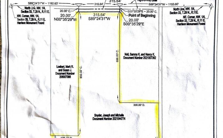Pictures of Land property located at TBD W Yoder Road, Roanoke, IN 46783 for sales - image #1