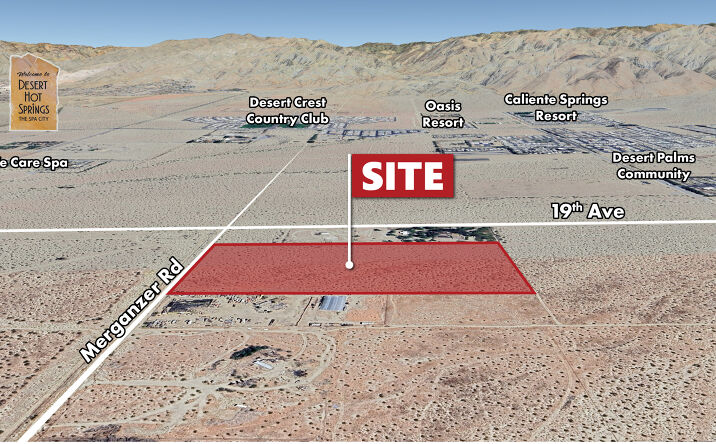 Pictures of Land property located at Merganzer Rd, Desert Hot Springs, CA 92241 for sales - image #1