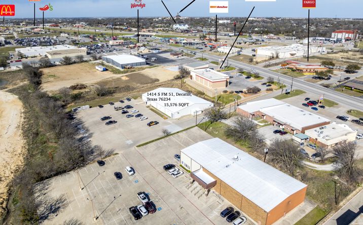 Pictures of Industrial, Mixed Use, Office, Retail property located at 1414 FM 51, Decatur, TX 76234 for sales - image #1
