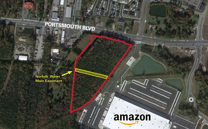 Pictures of Land property located at Portsmouth Boulevard and Hampton Roads Pkwy, Chesapeake, VA 23321 for sales - image #1