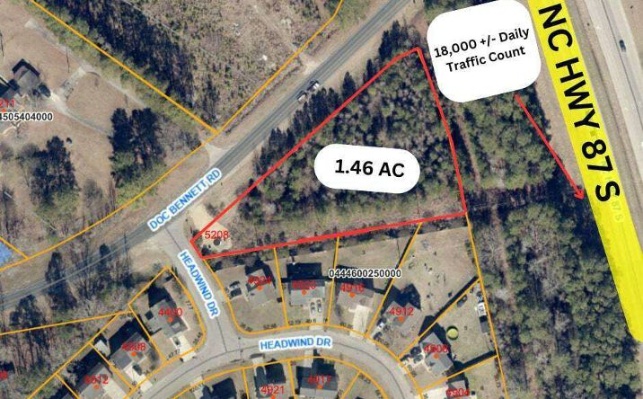 Pictures of Land property located at 5208 Doc Bennett Rd, Fayetteville, NC 28306 for sales - image #1