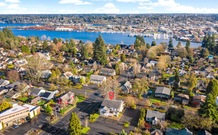 Pictures of Mixed Use, Multifamily, Office property located at 147 Rogers St NW, Olympia, WA 98502 for sales - image #1