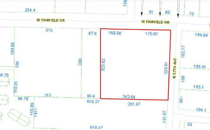Pictures of Land property located at 5703 W Fairfield Dr, Pensacola, FL 32506 for sales - image #1