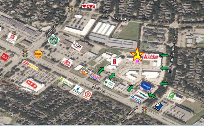 Pictures of Retail property located at 4899 Highway 6, Missouri City, TX 77459 for sales - image #1