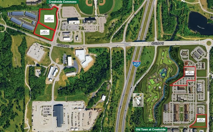 Pictures of Retail, Office, Hospitality, Mixed Use, Land property located at Interstate 435 & 45 Highway, Parkville, MO 64152 for sales - image #1