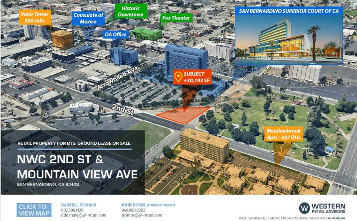 Pictures of Land property located at 255 W 2nd St, San Bernardino, CA 92408 for sales - image #1
