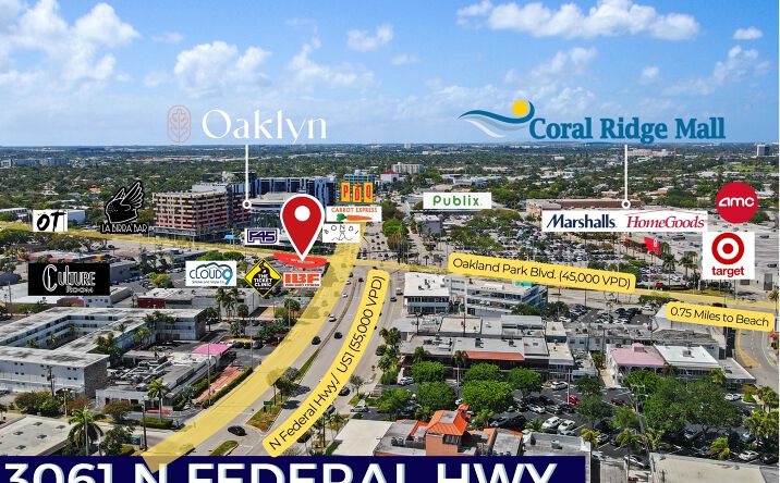 Pictures of Retail property located at 3061 N Federal Hwy, Fort Lauderdale, FL 33306 for sales - image #1