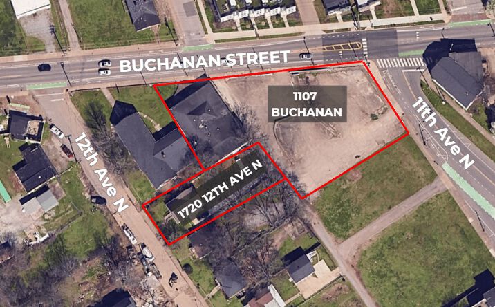 Pictures of Retail property located at 1107 Buchanan St, Nashville, TN 37208, 1720 12th Ave N, Nashville, TN 37208 for sales - image #1