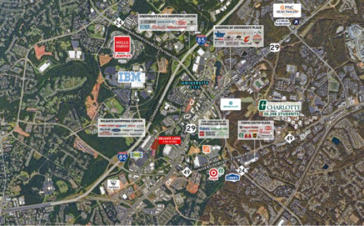 Pictures of Land property located at 8145 Ikea Blvd, Charlotte, NC 28262 for sales - image #1