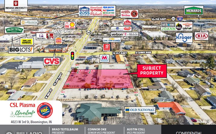 Pictures of Retail property located at 4023 W 3rd St, Bloomington, IN 47404 for sales - image #1