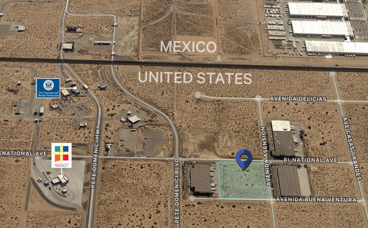 Pictures of Land property located at 400 Avenida Ascension, Santa Teresa, NM 88008 for sales - image #1