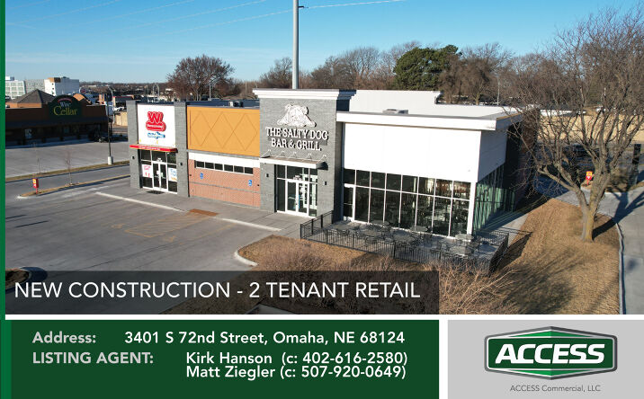 Pictures of Retail property located at 3401 S 72nd St, Omaha, NE 68124 for sales - image #1