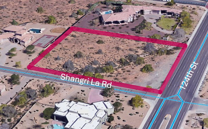 Pictures of Land property located at 12348 E Shangri La Rd, Scottsdale, AZ 85259 for sales - image #1