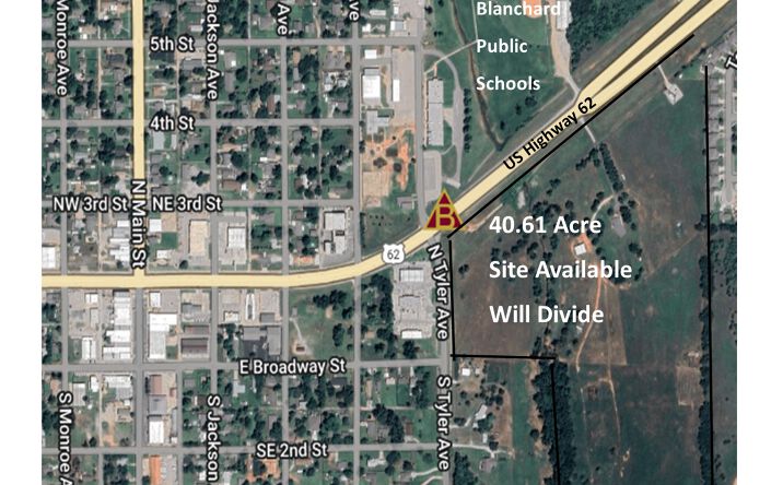 Pictures of Land, Multifamily, Office, Retail property located at 700 Veterans Memorial Hwy, Blanchard, OK 73010 for sales - image #1