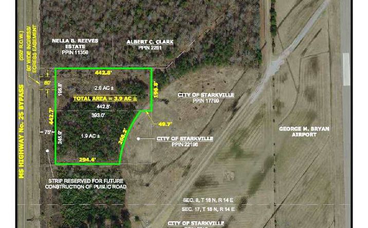 Pictures of Land property located at 0 Hwy 25, Starkville, MS 39759 for sales - image #1