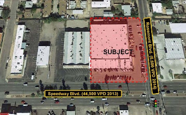 Pictures of Retail property located at 5055 E Speedway Blvd, Tucson, AZ 85712 for comps - image #1