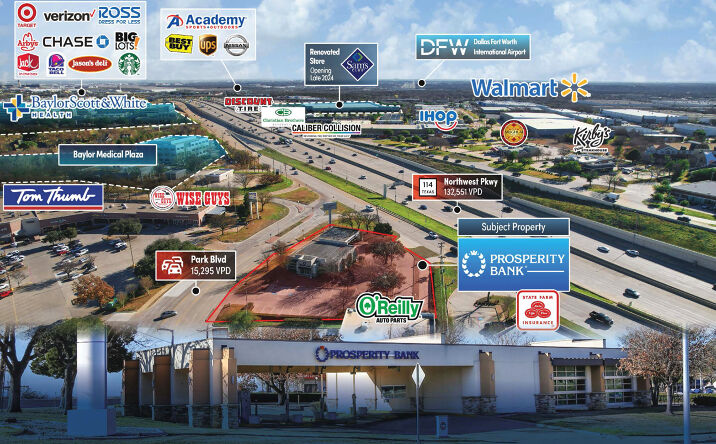 Pictures of Retail property located at 301 S Park Blvd, Grapevine, TX 76051 for sales - image #1