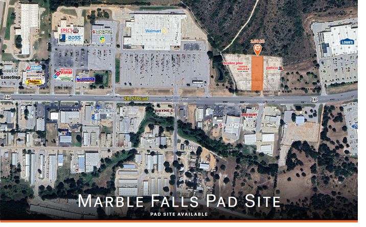 Pictures of Land property located at 2980 N U.S. Hwy 281, Marble Falls, TX 78654 for sales - image #1