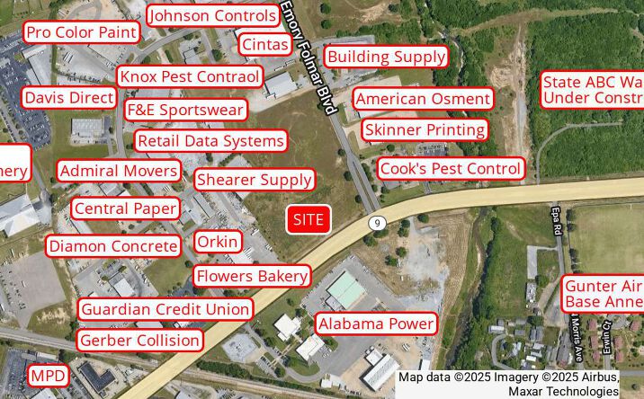 Pictures of Land property located at 1837 Cong W L Dickinson Dr, Montgomery, AL 36110 for sales - image #1