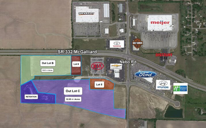 Pictures of Land property located at W Hometown Blvd Lot C, Muncie, IN 47304 for sales - image #1