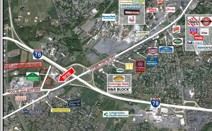 Pictures of Land property located at 4468 S Cedarbrook Road, Allentown, PA 18103 for comps - image #1
