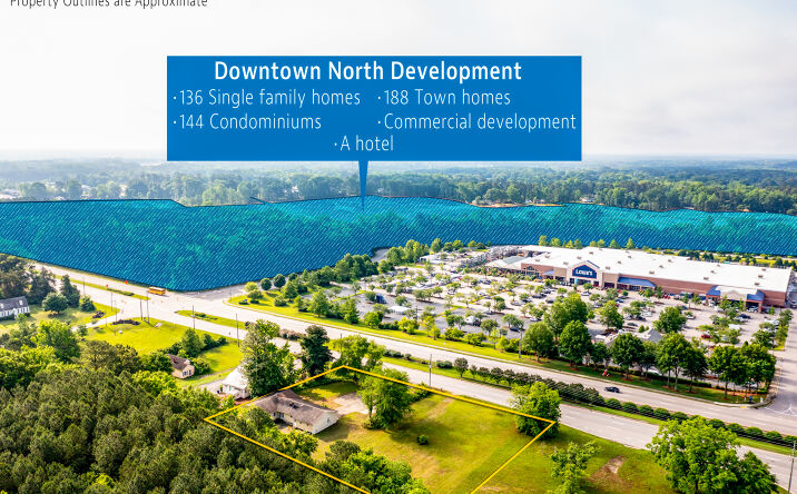 Pictures of Land, Retail property located at 7317 Knightdale Blvd, Knightdale, NC 27545 for sales - image #1