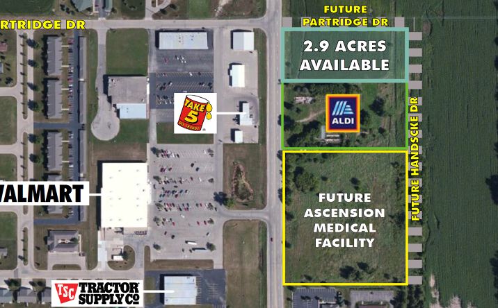 Pictures of Land, Retail property located at 1910 N Shawano St, New London, WI 54961 for sales - image #1
