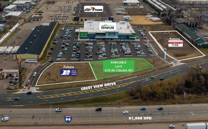 Pictures of Land, Retail property located at 1510 Crest View Dr, Hudson, WI 54016 for sales - image #1