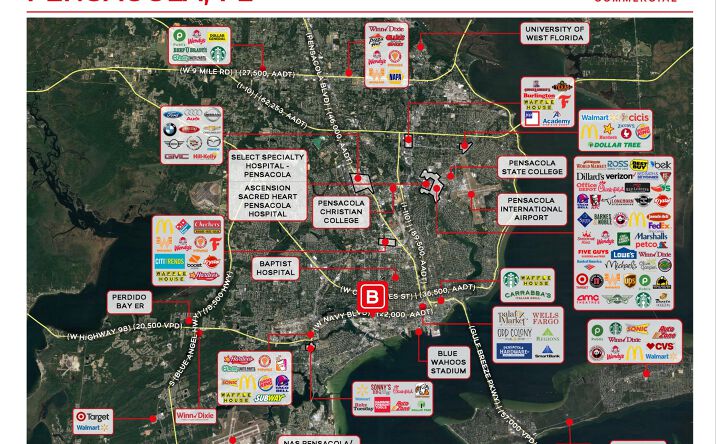 Pictures of Industrial, Office, Retail property located at 1011 W Garden St, Pensacola, FL 32502 for sales - image #1