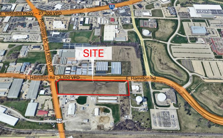Pictures of Land property located at 1801 Hamilton Rd, Bloomington, IL 61704 for sales - image #1