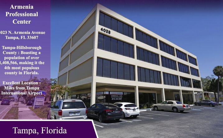 Pictures of Office property located at 4023 N Armenia Ave, Tampa, FL 33607 for sales - image #1