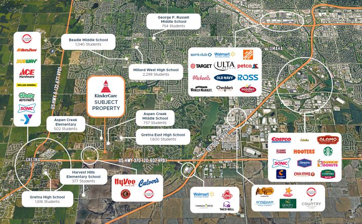 Pictures of Retail property located at 18506 Oakmont Dr, Omaha, NE 68136 for sales - image #1