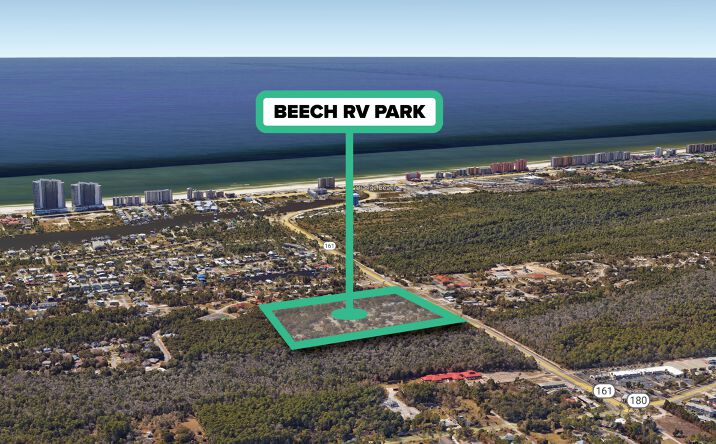 Pictures of Land, Mobile Home Park property located at 4224 Orange Beach Blvd, Orange Beach, AL 36561 for sales - image #1