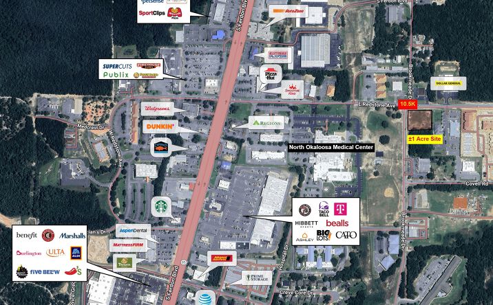 Pictures of Land property located at 475 Brookmeade Dr, Crestview, FL 32539 for sales - image #1