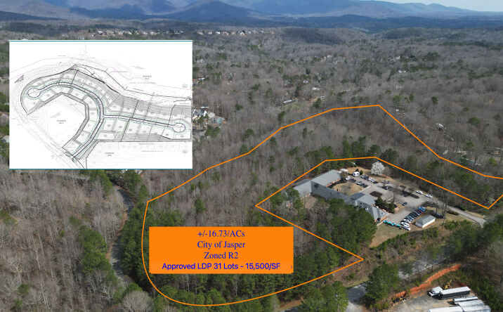 Pictures of Land property located at 733 Gennett Dr, Jasper, GA 30143 for sales - image #1
