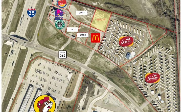 Pictures of Land property located at 12749 NE H K Dodgen Loop, Temple, TX 76501 for sales - image #1
