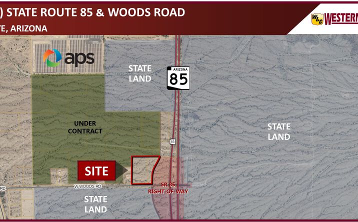 Pictures of Land property located at W Wds Rd, Buckeye, AZ 85326 for sales - image #1